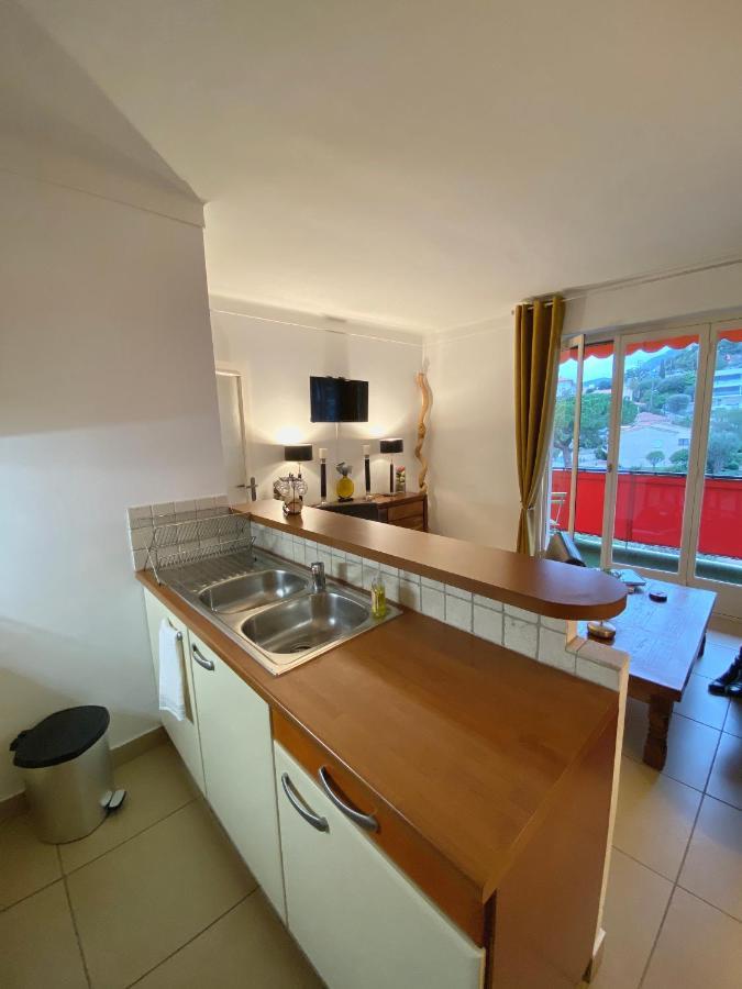 Charmant 2 Pieces Vue Sur Mer Et Monte-Carlo A Roquebrune Cap Martin Eksteriør billede