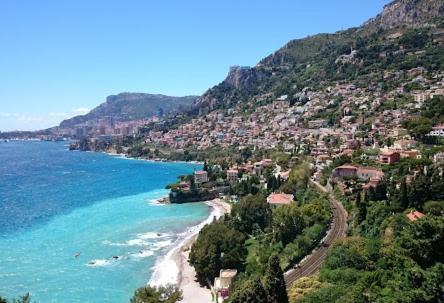 Charmant 2 Pieces Vue Sur Mer Et Monte-Carlo A Roquebrune Cap Martin Eksteriør billede