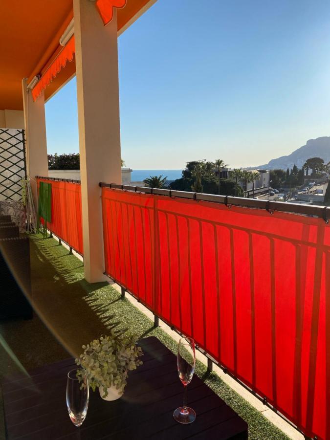 Charmant 2 Pieces Vue Sur Mer Et Monte-Carlo A Roquebrune Cap Martin Eksteriør billede