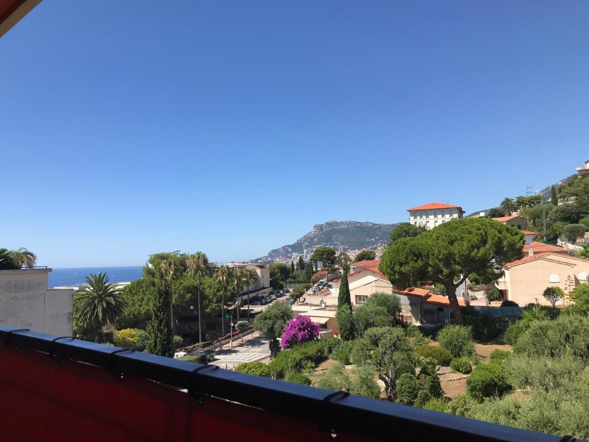 Charmant 2 Pieces Vue Sur Mer Et Monte-Carlo A Roquebrune Cap Martin Eksteriør billede