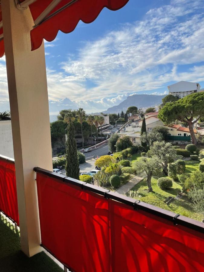 Charmant 2 Pieces Vue Sur Mer Et Monte-Carlo A Roquebrune Cap Martin Eksteriør billede